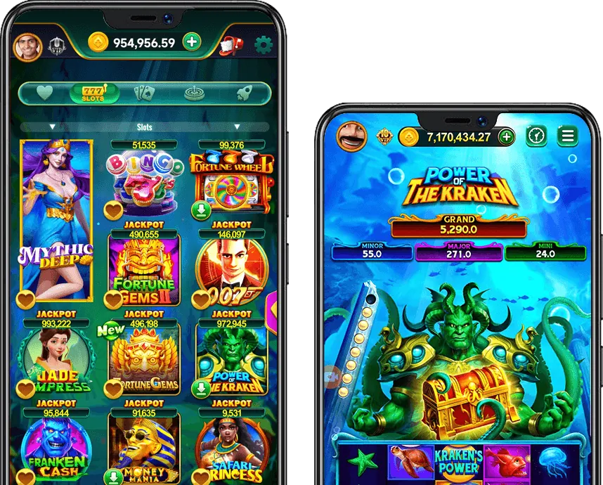 Hình ảnh đa dạng các trò chơi casino, thể thao, nổ hũ