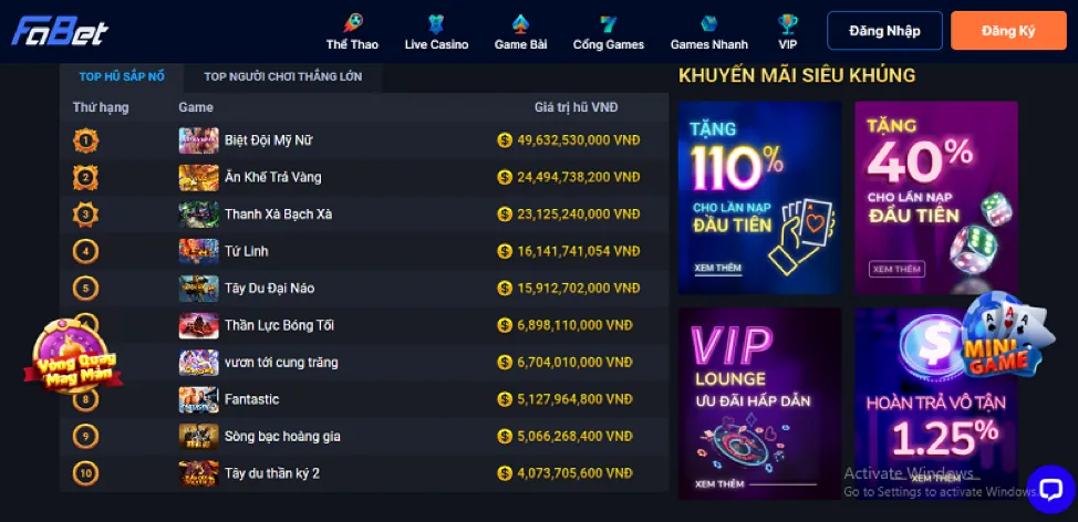 Chiến thuật chơi nổ hũ và bắn cá 98win01