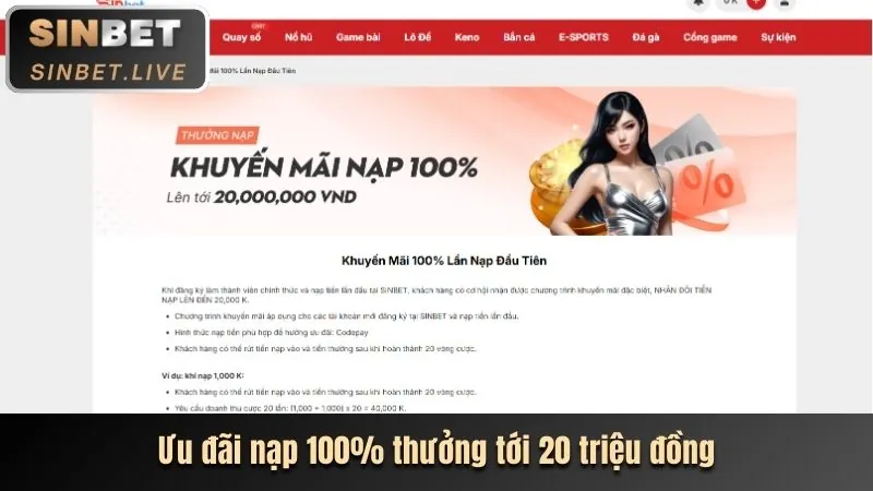 Trò chơi nổ hũ với biểu tượng quay thưởng